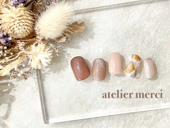 アトリエ メルシー 代々木(atelier merci)/ニュアンス◯マグネットネイル