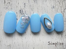 【HAND】パールニュアンスネイル