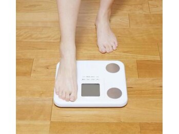 ヨサパーク カズリー(YOSA PARK kazury)/前後で体重と写真を撮ります