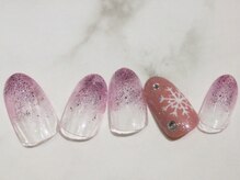 カレネイル(kale nail)/１２月限定シンプルアートコース