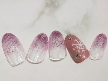 カレネイル(kale nail)/１２月限定シンプルアートコース