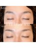 アイブロウWAXデザイニング（メイクなし）¥5,500→¥5,000