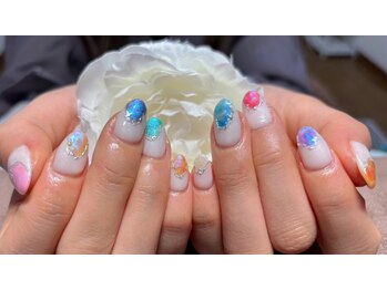 ニュアンス/オーロラ/乳白色