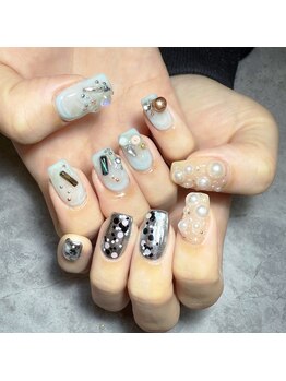 クロレ(Nail Salon COLORE)/ニュアンスネイル by. honoka