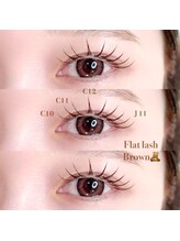 ミラコ(milaco)/LEDエクステブラウン120本