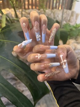 シェアサロン バイ トゥフラップ(by toFlap)/【Nail SOL限定】長さ出し持込み