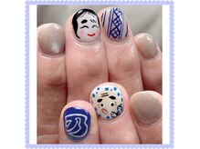 お祭り仕様♪ひょっとこ＆おかめ☆