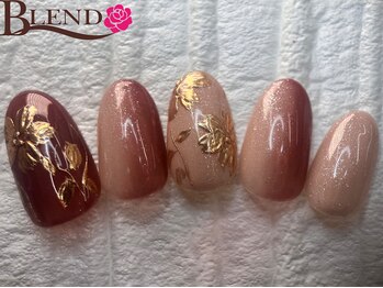 ブレンド 広尾店(BLEND)/ミラーフラワーアート