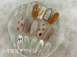 店舗限定ネイル
