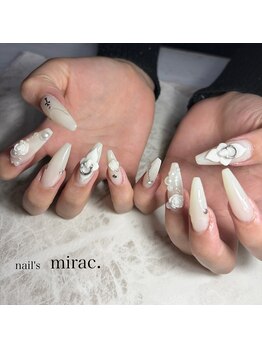 ネイルズミラク(nail's mirac.)/シアーホワイトネイル