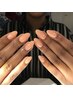 【再来】ワンカラー/minimal nail ¥6,500~