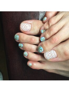 アイラッシュアンドネイル専門店 クラル(CURAR)/リゾートネイル¥11980