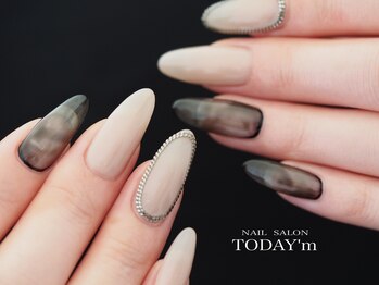 トゥデイム(TODAY'm)/大人スカルプネイル