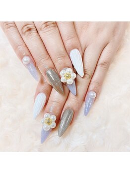 ビューティーアップ 池袋(Beauty Up)/ニットアートネイル♪