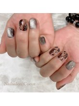 ネイルサロン クール(Nailsalon Coeur)/ギャラクシー　ニュアンスネイル