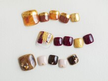 ティアリーネイル コレットマーレ店(Tiary Nail)/秋カラーフット