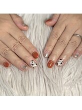 インプレス 鶴見店(Impress)/うし柄ネイル