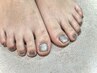 【リピーター様限定】Footマグネットワンカラー+角質ケア+保湿トリートメント