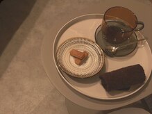 ゆっくりお過ごしいただけるようお茶をご用意してます。