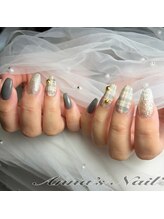 アンナズネイル(Anna's Nail)/チェックネイル