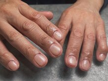 オムネイル 渋谷(HOMME NAIL)/クリアジェル ¥4.400