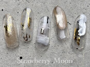 個性派ニュアンスネイル
