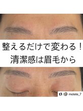 モテテ 池袋店(motete)/施術例:池袋メンズ眉毛サロン39