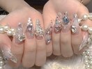 夏クリアネイル/持ち込み/新宿