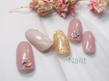 ネイリット 銀座(Nailit)/オフィスネイル ¥8200【¥9020】