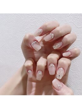 アンダーバーホワイトプラス 南海難波店(_WHITE+)/韓国ネイル