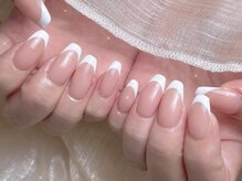 シーアンドビーネイル(C&B Nail)/シンプル/フレンチネイル
