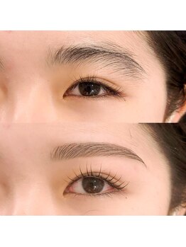 アイブロウメニューがあるサロン