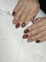 サオリルーム(saoriroom)/ボルドーネイル