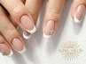 Hand【フレンチネイル・ベースカラーなし】ご新規様オフ無料☆　¥6,580