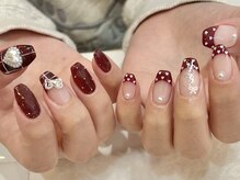 エムワイユーネイル(myu.nail)/チェックネイル・.*。.