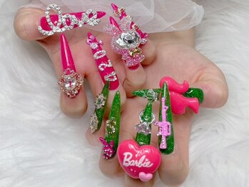 ラッキーネイル(lucky nail)/地雷系ネイル