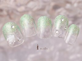 グラデバラネイル7000円