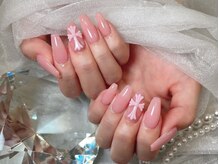 【ジェル】強度のあるトップジェルを使用