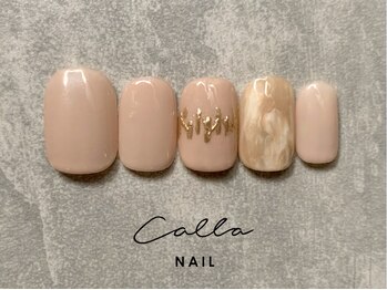 カラネイル 南森町店(calla nail)/ミラーアート