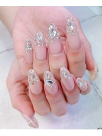 ゴージャスストーンネイル