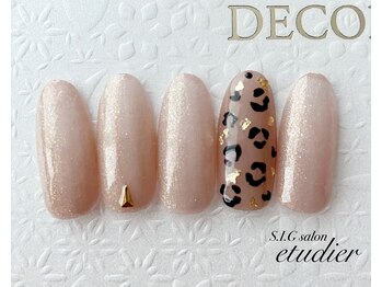 S.I.Gサロン エチュデイエ(etudier)/ヒョウ柄ネイル☆
