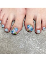 ノエラ(Noela)/紫陽花ネイル