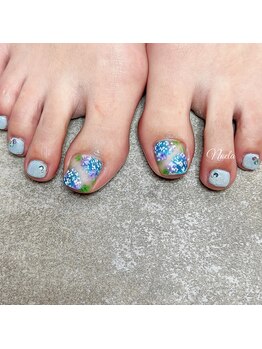 ノエラ(Noela)/紫陽花ネイル