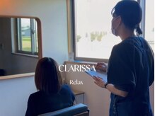 クラリッサ(CLARISSA)の雰囲気（一緒にコースを考えましょう（＾ν＾）◎♪）