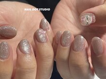 ネイルドットスタジオ 堺筋本町(NAIL DOT STUDIO)/ラメマグネット