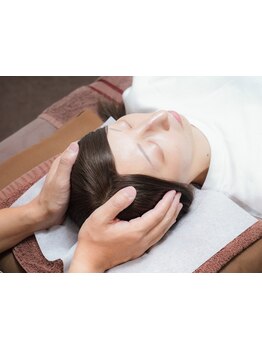 ヘッドスパで癒されたい