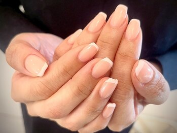 ヌル ネイル 堀江(NURU NAIL HORIE)/王道フレンチネイル☆