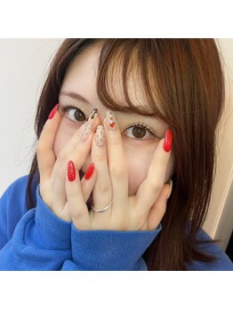 アイネイル 小倉(ai nail)の写真/【アイラッシュ/ネイル/耳つぼジュエリー】同時施術可能♪時間短縮でお洒落を手軽に♪