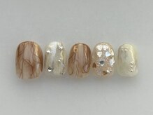 アイネイルズ 池袋店(I-nails)/ナチュラルブラウンデザイン