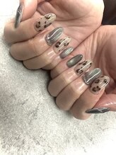 ネイルサロンファストネイルプラス 新宿店(FAST NAIL PLUS)/2026冬ネイル【レオパード】